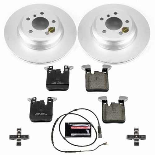 2016-2018 Chevrolet Malibu Rear Brake Rotor and Ceramic Brake Pad Assembly - Premium Replacement