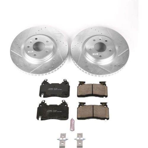 2014-2019 Chevrolet Corvette Front Z23 Evolution Sport Brake Kit - Premium Heavy-Duty Replacement for Enhanced Stopping Power and Towing Reliability