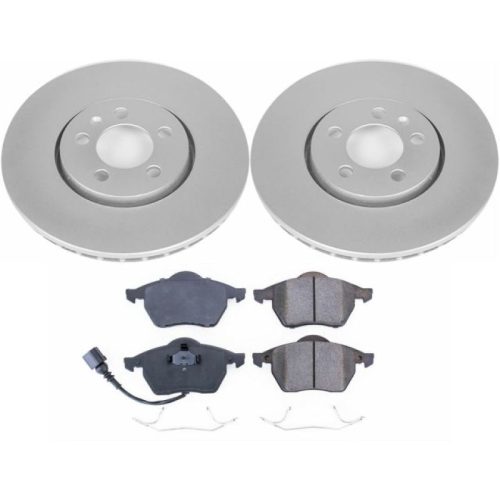1999-2010 Volkswagen Golf & Beetle Front Brake Rotor and Pad Assembly - Heavy Duty Performance Upgrade