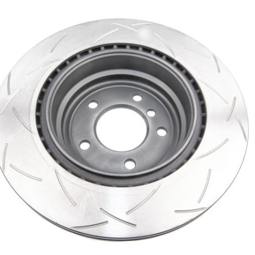 DBA 4000 Series Rear Slotted Rotor for BMW 335i 2007-15 and BMW X1 2015 - Premium Replacement