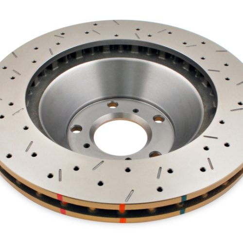 DBA 4000 Series Front Drilled and Slotted Rotor for Holden Commodore and Ute '97-'05 - Premium Replacement