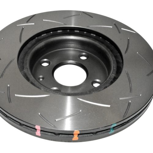 DBA 4000 Series T3 Slotted Brake Rotor for Mazda MX-5 Miata '17-'18 and Fiat 124 Spider '18 - Premium Replacement - Image 2