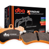 DBA XP Performance Brake Pads for Porsche 911 Carrera 996 and Carrera S 997 1998-2013 - Heavy-Duty High Friction Front and Rear Replacement