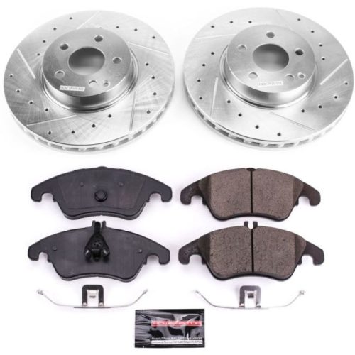 2010-2014 Mercedes-Benz E350 & C350 Front Z23 Evolution Sport Brake Upgrade Kit - Premium Replacement