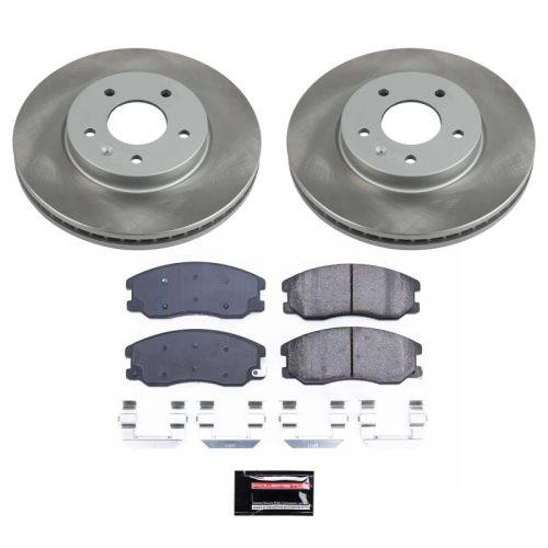 2007-2009 Suzuki XL-7 Front Semi-Coated Rotor Brake Assembly - Premium Replacement