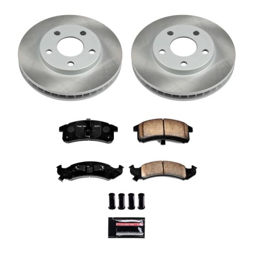 1994-1997 Pontiac Firebird & Chevrolet Camaro Front Semi-Coated Rotor Brake Assembly - Premium Replacement