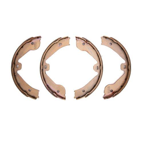 1902-0870-00 DFC True-Arc Brake Shoes for 2010 Audi Q7 and Range Rover Drop-in