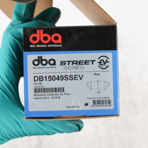 DBA Street Series Electric and Hybrid Vehicle Brake Pads - Rear Fitment for Mitsubishi Outlander PHEV and Eclipse Cross 2018-19 - Premium Replacement - Image 2