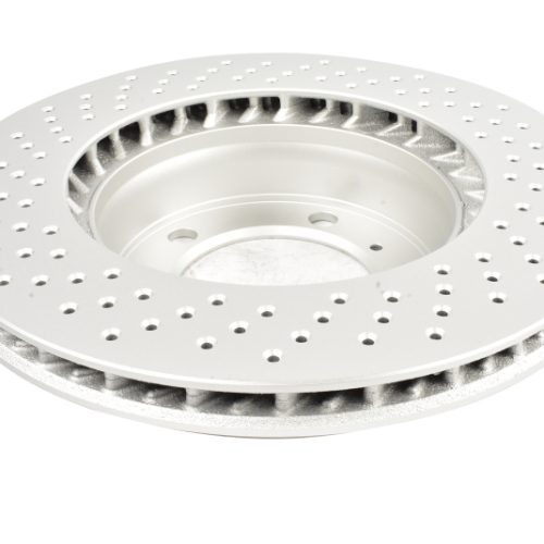 DBA Street Series OE Drilled Rotor for Porsche Cayman and Boxster S 2006-08 - Premium Replacement - Image 3