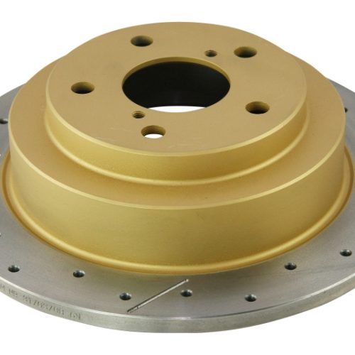 DBA Street Series Rear Drilled and Slotted Rotor for Subaru Impreza 1998-2007 - Premium Replacement - Image 6