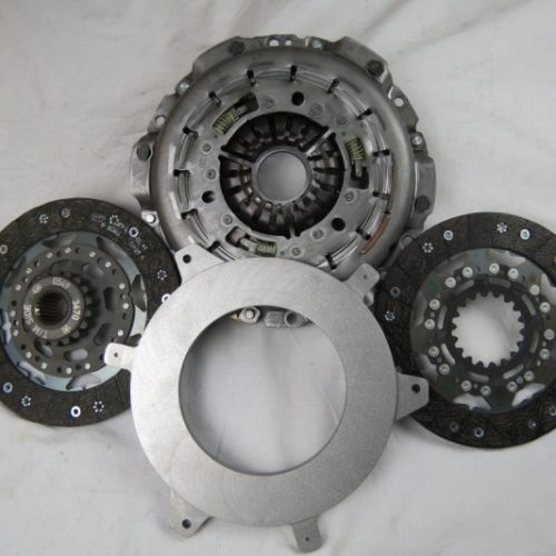 2018-2019 Jeep Wrangler 3.6L Stage 1 Dual Disc Clutch Kit with Solid Center Plate - Premium Heavy-Duty Replacement