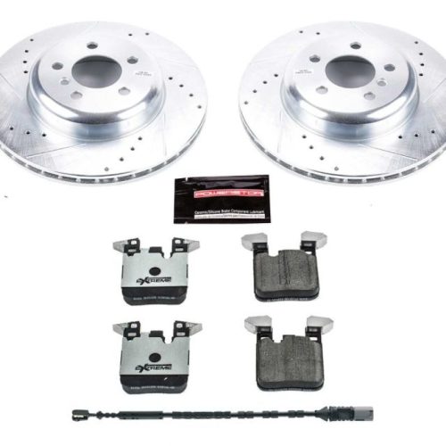 2013-2017 BMW 328i xDrive, 2016-2017 BMW 340i & 440i Rear Z26 Street Warrior Brake Upgrade Kit - Premium Replacement