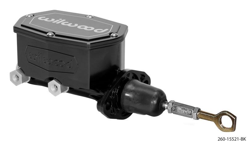 Compact Tandem Master Cylinder with 15/16-inch Bore for Mustang - Black