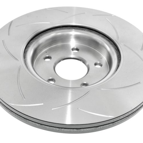 DBA Street Series T2 Slotted Brake Rotor for Ford Focus, C30, C70, Lincoln MKC, Transit Connect 2011-15 - Premium Replacement