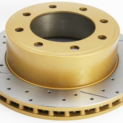 DBA Street Series Drilled and Slotted Rotor for Ford F-250 Super Duty 1999-2003 - Premium Replacement - Image 3