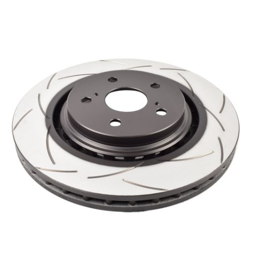 DBA Street Series T2 Slotted Rotor Front 2010-11 Toyota Highlander and Sienna - Premium Replacement