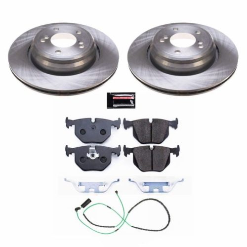 2001-2006 BMW M3 Rear Track Day Brake Kit - Premium Replacement High-Performance Brake Rotor and Pad Assembly for Heavy-Duty Track Use