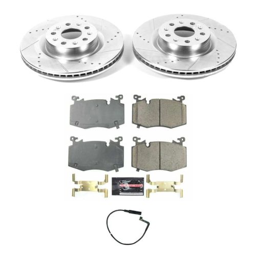 2019 Cadillac CT6 Front Z23 Evolution Sport Brake Rotor and Pad Assembly - Heavy-Duty Performance Upgrade