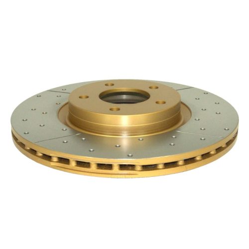 DBA Street Series Front Drilled and Slotted Rotor for Mazda 3 2007-13 - Premium Replacement
