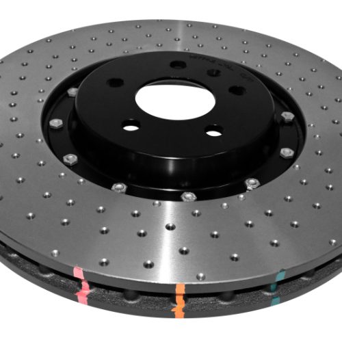 DBA 5000 Series Front Slotted 2 Piece Rotor Assembly for Audi A8 Quattro 2014-2017 - Premium Replacement - Image 2