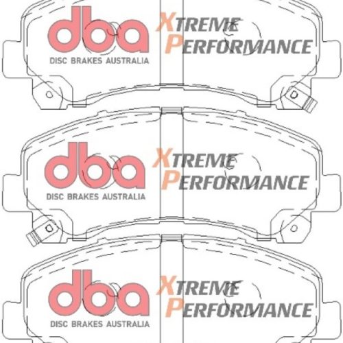 DBA Xtreme Performance Brake Pads for Holden Colorado '08-'12 Front Heavy-Duty Brake Pad Assembly - Premium Replacement
