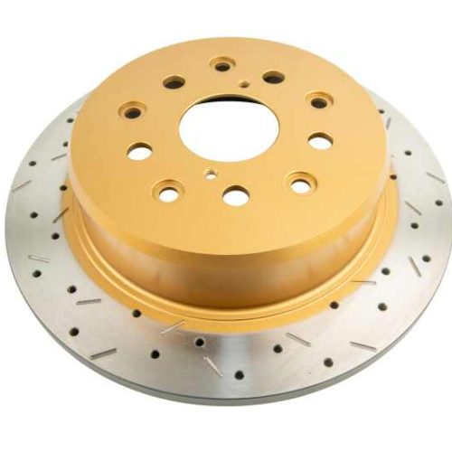 DBA 4000 Series Rear Drilled & Slotted Rotor for Lexus GS300 and GS430 1998-2005 - Premium Replacement - Image 6