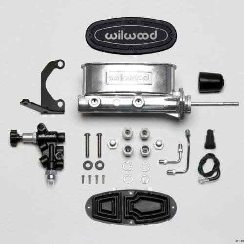 Heavy-Duty Aluminum Tandem Chamber Master Cylinder Kit with Combination Proportioning Valve for Automotive and Industrial Applications - Image 2
