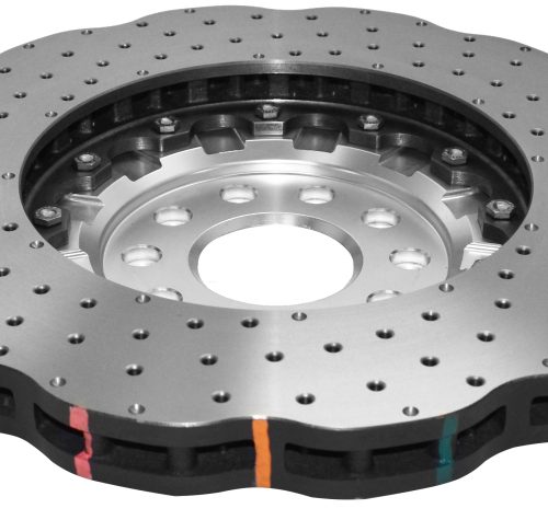 DBA 5000 Series Cross Drilled Rotor Front 2012-14 Volkswagen CC - Premium Replacement - Image 2