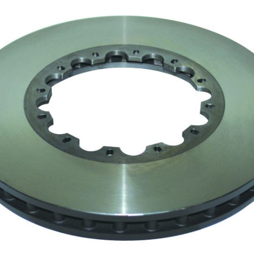 DBA 5000 Series Slot Rotor with Aluminum Hat for Porsche 911 996/997 GT3/GT3 RS Front Left - High Performance Replacement - Image 2
