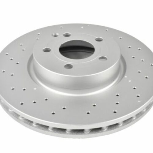 DBA Street Series OE Drilled Front Brake Rotor for Mercedes-Benz C350 W204/W212 2011-2014 - Premium Replacement