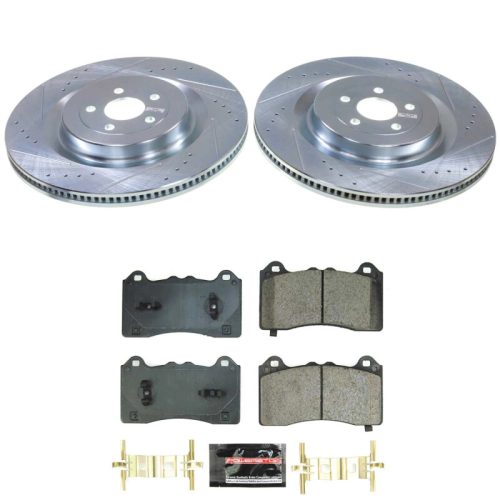 2021-2024 Ford Mustang Mach-E Front Z23 Evolution Brake Performance Upgrade Kit - Premium Replacement