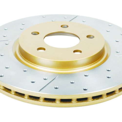 DBA Street Series Front Drilled and Slotted Rotor for Chrysler PT Cruiser 2001-2010 - Premium Replacement