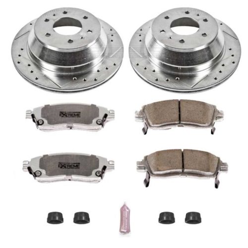 2004-2007 Buick Rainier Rear Z26 Street Warrior Brake Upgrade Kit - Premium Replacement