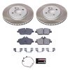 2011-2013 Mini Cooper Front Semi-Coated Rotor Brake Assembly - Premium Replacement