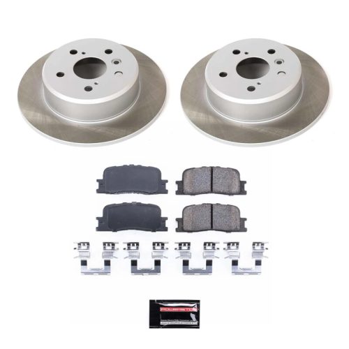 2001-2003 Toyota Highlander Rear Semi-Coated Rotor Brake Assembly - Heavy Duty Fleet Replacement