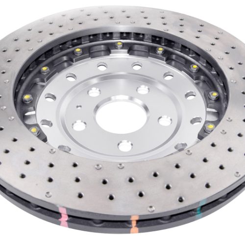 DBA 5000 Series T3 Drilled and Dimpled Rotor for Audi RS3 2017-19 - Premium Replacement - Image 3