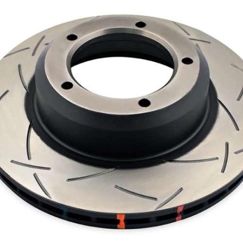 DBA 4000 Series T3 Slotted Rotor Front 1990-97 Land Rover Defender 90 and Range Rover - Premium Replacement