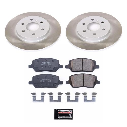 2006-2008 Chevrolet Uplander & 2006-2007 Saturn Relay Rear Semi-Coated Rotor Brake Assembly - Heavy-Duty Replacement for Fleet Vehicles