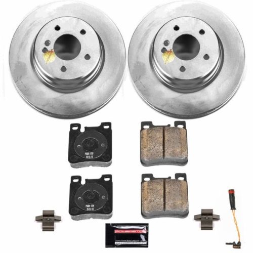 2001-2009 Mercedes-Benz CLK500 & CLK55 AMG Front & Rear Z23 Evolution Sport Coated Brake Kit - Premium Replacement