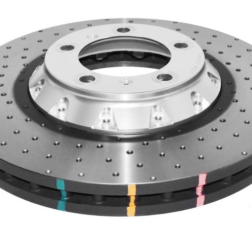 DBA 5000 Series Cross Drilled Front Brake Rotor for Volkswagen Touareg and Porsche Cayenne 2008-2009 - Premium Replacement