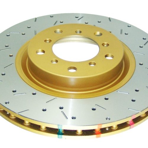 DBA 4000 Series Front Drilled and Slotted Rotor for BMW M3 E46 2001-07 - Premium Replacement - Image 6