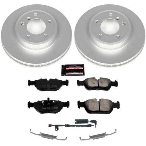 2000-2006 BMW 3 Series Front Z23 Evolution Sport Coated Brake Rotor Kit - Heavy-Duty Replacement for Enhanced Braking Performance