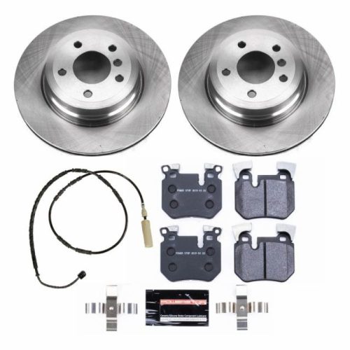 2011-2013 BMW 135i Rear Track Day Brake Kit - Heavy-Duty Fleet Performance Brake Rotors and Ceramic Brake Pads - Premium Replacement