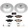 2006 Mercedes-Benz E350 Rear Z23 Evolution Sport Coated Brake Kit - Heavy-Duty Replacement for Improved Braking Performance