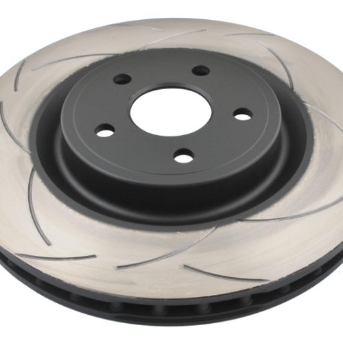 DBA Street Series T2 Slotted Front Rotor 2015-16 Jeep Grand Cherokee and Dodge Durango - Premium Replacement - Image 2