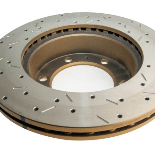 DBA 4000 Series XS Rotor for Toyota 4Runner 2006-2011 Front Drilled and Slotted Replacement - Image 8