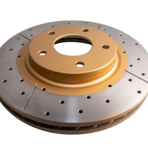 DBA Street Series Cross Drilled and Slotted Rotor for Nissan Quest 2011-12 and Infiniti M45 '03-04 - Premium Replacement