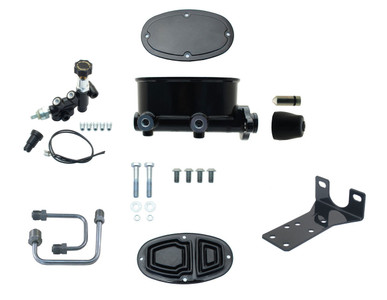 Bexar Pro Components 1973-1987 GM Truck 8-Inch Dual Diaphragm Power Booster & Black Oval Master Cylinder Kit | Disc-Drum Layout - Image 4