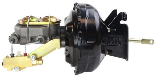 Bexar Pro Components 1973-1987 GM Truck 11-Inch Dual Diaphragm Power Booster & Cast Iron Master Cylinder Kit | Disc-Disc Layout