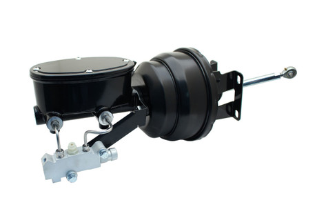 Bexar Pro Components 1960-1966 Chevy & GMC Truck 8-Inch Dual Diaphragm Power Booster & Black Oval Master Cylinder Conversion Kit - Image 2